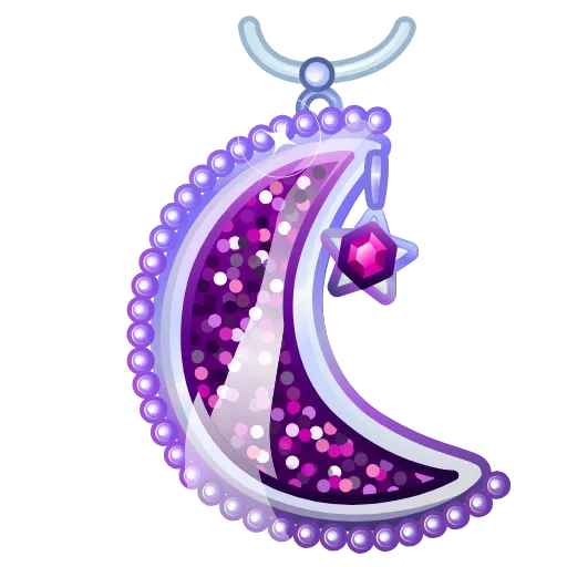 🌙 Эмодзи «Moon Pendant» для Telegram