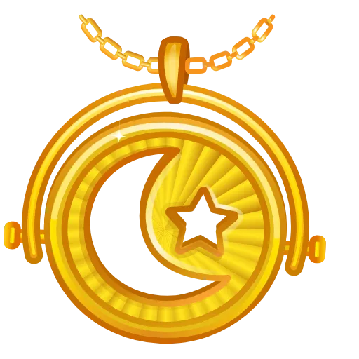 🌙 Эмодзи «Moon Pendant» для Telegram
