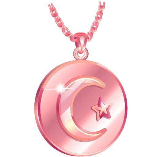 🌙 Эмодзи «Moon Pendant» для Telegram