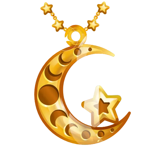 🌙 Эмодзи «Moon Pendant» для Telegram