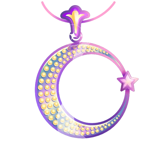 🌙 Эмодзи «Moon Pendant» для Telegram