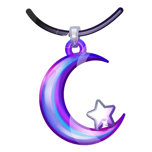 🌙 Эмодзи «Moon Pendant» для Telegram
