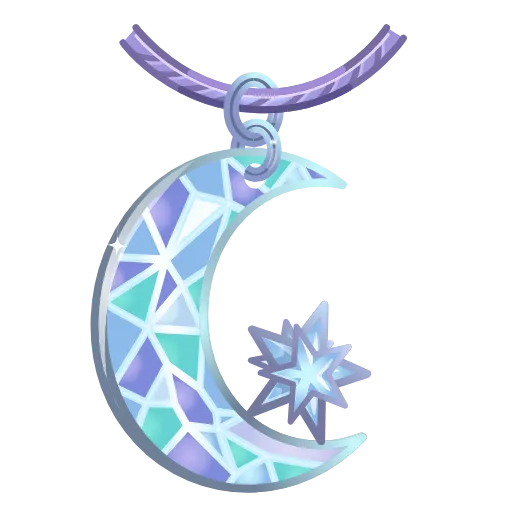 🌙 Эмодзи «Moon Pendant» для Telegram
