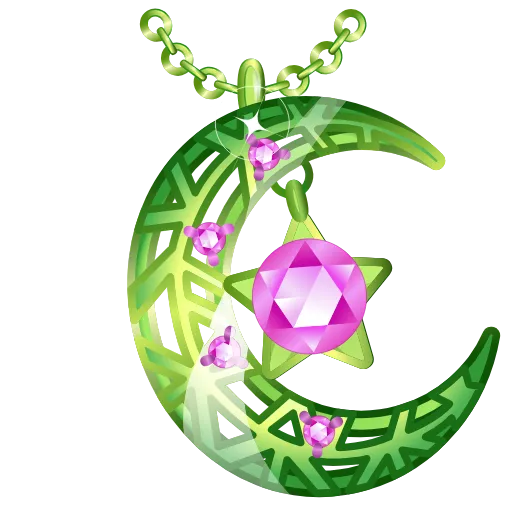 🌙 Эмодзи «Moon Pendant» для Telegram
