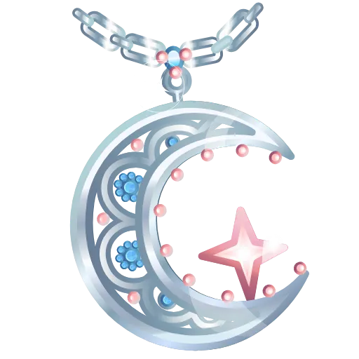🌙 Эмодзи «Moon Pendant» для Telegram