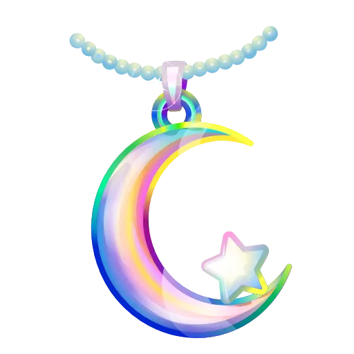 🌙 Эмодзи «Moon Pendant» для Telegram