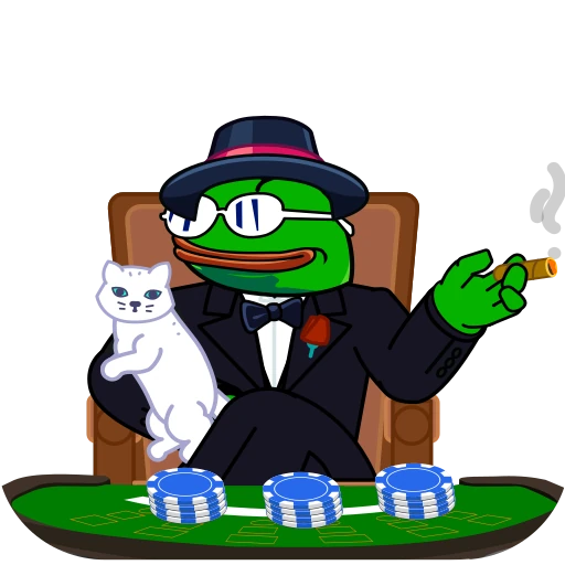 🎰 Стикер «Croak Efrog» для Telegram