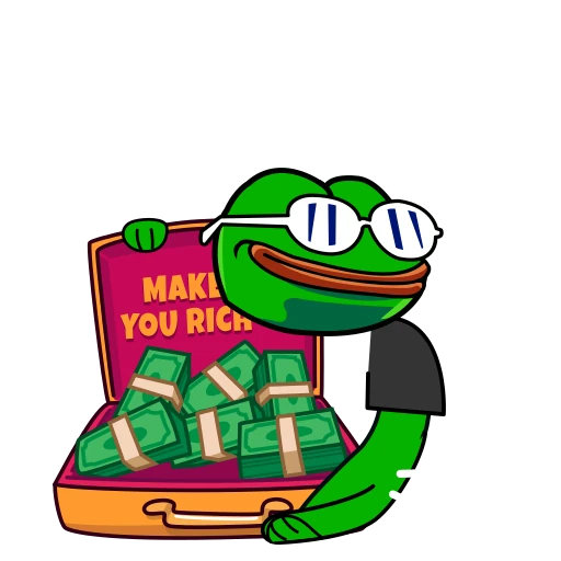💼 Стикер «Croak Efrog» для Telegram