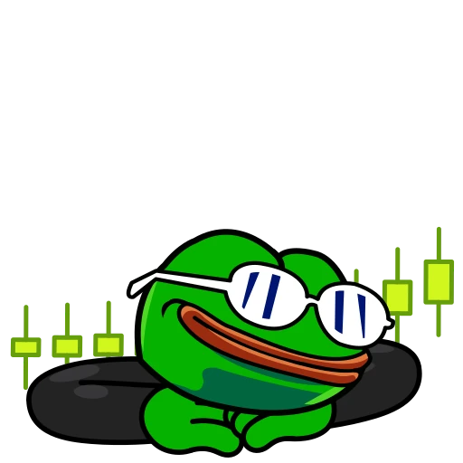 📈 Стикер «Croak Efrog» для Telegram