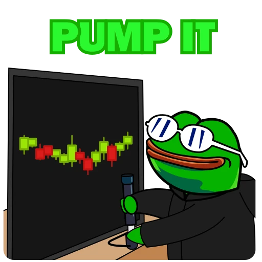 📈 Стикер «Croak Efrog» для Telegram
