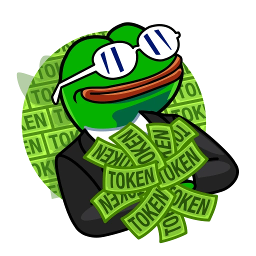 🤗 Стикер «Croak Efrog» для Telegram