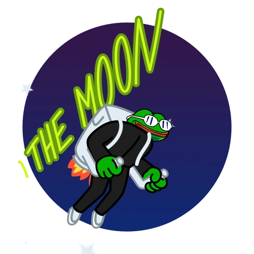 🚀 Стикер «Croak Efrog» для Telegram