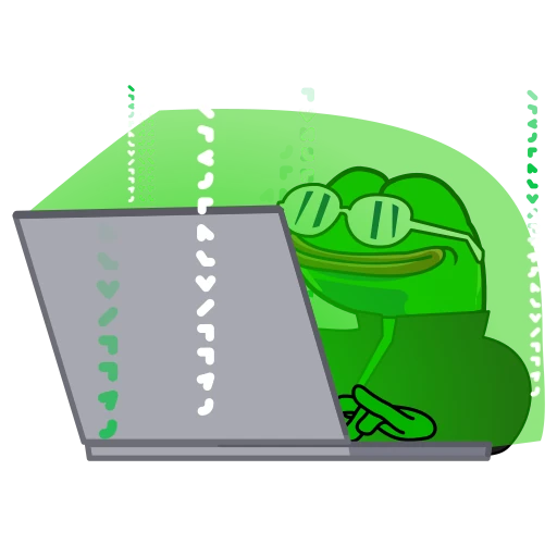 💻 Стикер «Croak Efrog» для Telegram