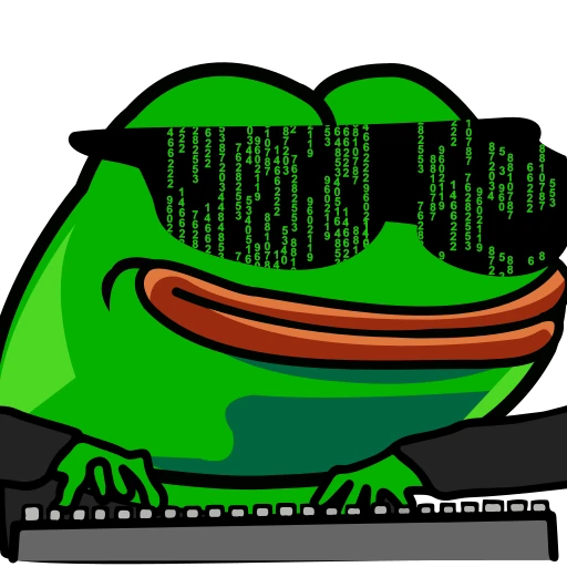 ⌨️ Стикер «Croak Efrog» для Telegram