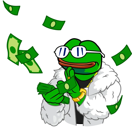 💸 Стикер «Croak Efrog» для Telegram