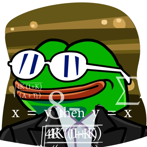 🤔 Стикер «Croak Efrog» для Telegram