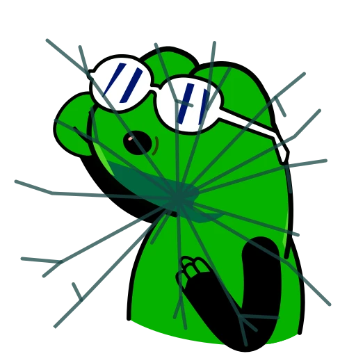 👊 Стикер «Croak Efrog» для Telegram