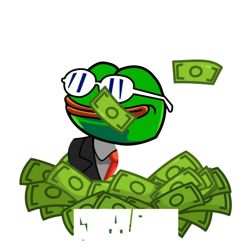 💸 Стикер «Croak Efrog» для Telegram