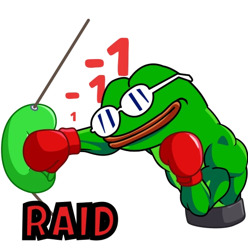 🥊 Стикер «Croak Efrog» для Telegram