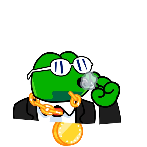 🚬 Стикер «Croak Efrog» для Telegram
