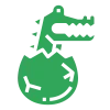 🐊 Эмодзи «Crocodiles» для Telegram
