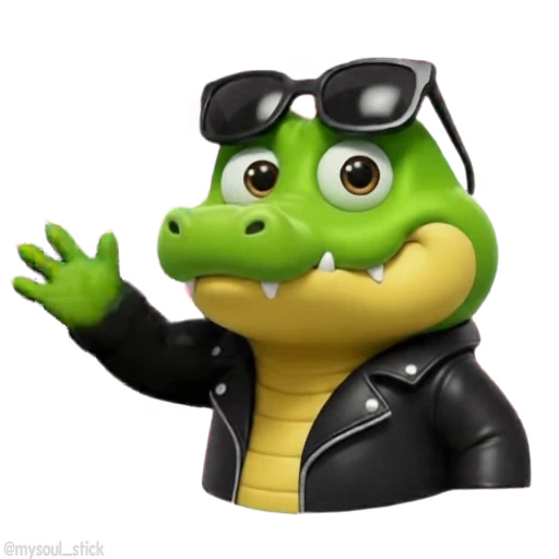 Стикерпак Croco для Telegram — скачать