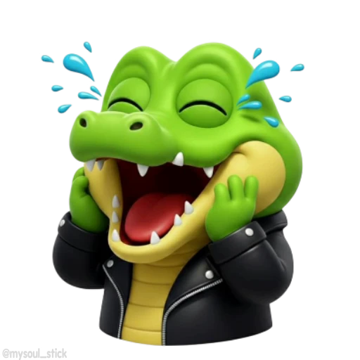 😂 Стикер «Croco» для Telegram