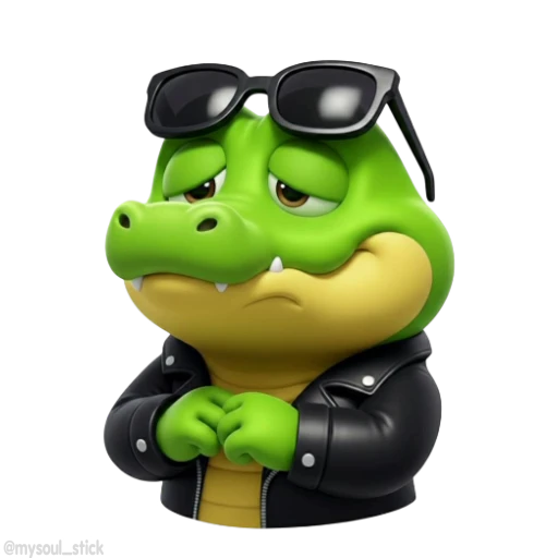 😔 Стикер «Croco» для Telegram
