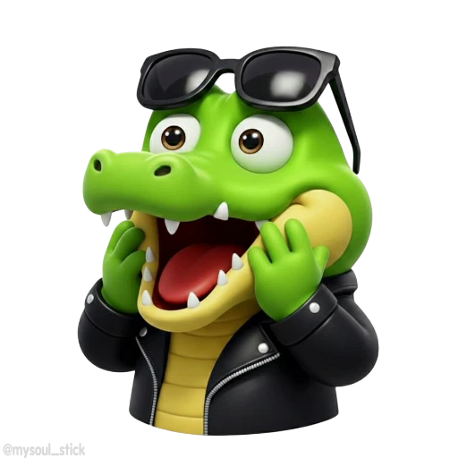 😃 Стикер «Croco» для Telegram