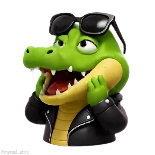 😂 Стикер «Croco» для Telegram