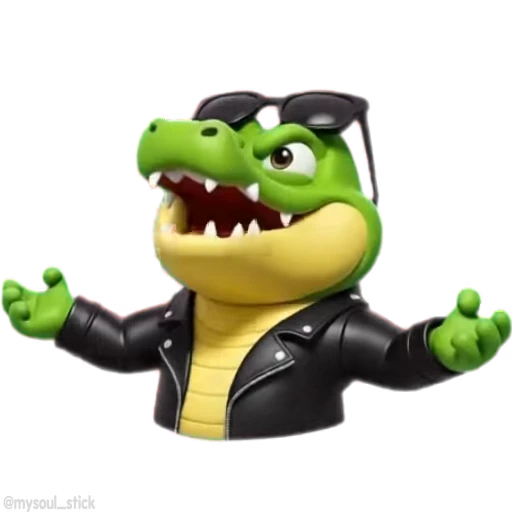 😡 Стикер «Croco» для Telegram