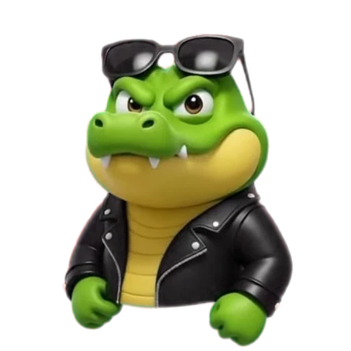 🤨 Стикер «Croco» для Telegram