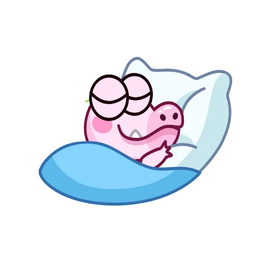 😴 Эмодзи «Крокодильчик» для Telegram