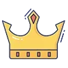 👑 Эмодзи «👑 Короны. Для вип статусов годится 😎» для Telegram