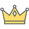 👑 Эмодзи «👑 Короны. Для вип статусов годится 😎» для Telegram