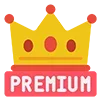 👑 Эмодзи «👑 Короны. Для вип статусов годится 😎» для Telegram