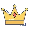 👑 Эмодзи «👑 Короны. Для вип статусов годится 😎» для Telegram