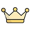 👑 Эмодзи «👑 Короны. Для вип статусов годится 😎» для Telegram