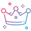 👑 Эмодзи «👑 Короны. Для вип статусов годится 😎» для Telegram