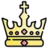 👑 Эмодзи «👑 Короны. Для вип статусов годится 😎» для Telegram