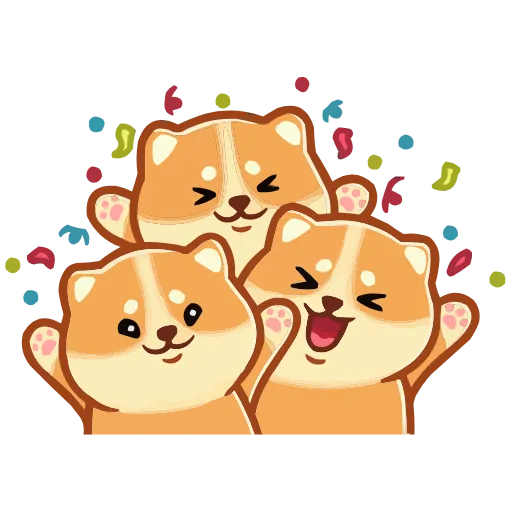 🥳 Эмодзи «Мякиш» для Telegram