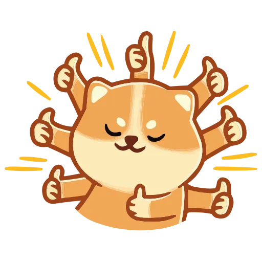 👍 Эмодзи «Мякиш» для Telegram