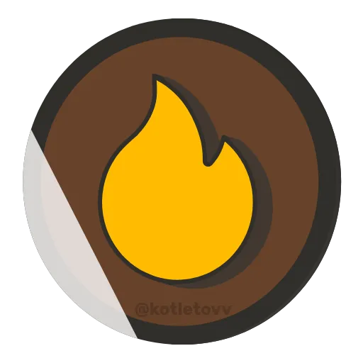 🔥 Эмодзи «Coins» для Telegram