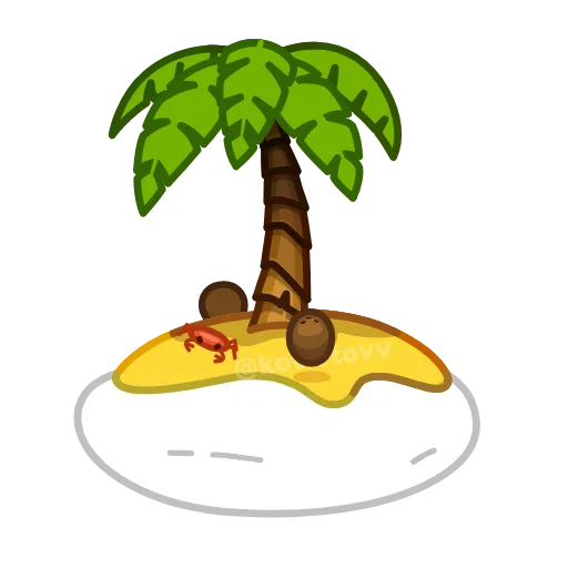 🏝 Эмодзи «Cum Collection» для Telegram