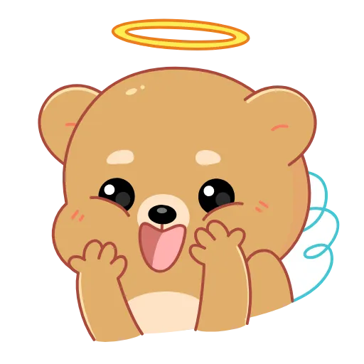 😁 Эмодзи «Cupid Bear» для Telegram