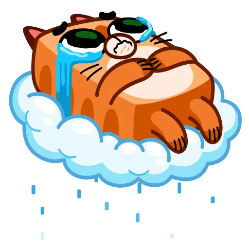 😭 Стикер «#Большой премиум стикер 😢» для Telegram