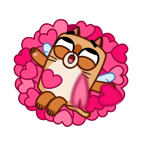 🥰 Стикер «#Большой премиум стикер 😢» для Telegram