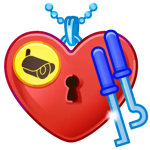 ❤️ Эмодзи «Cupid Charm» для Telegram