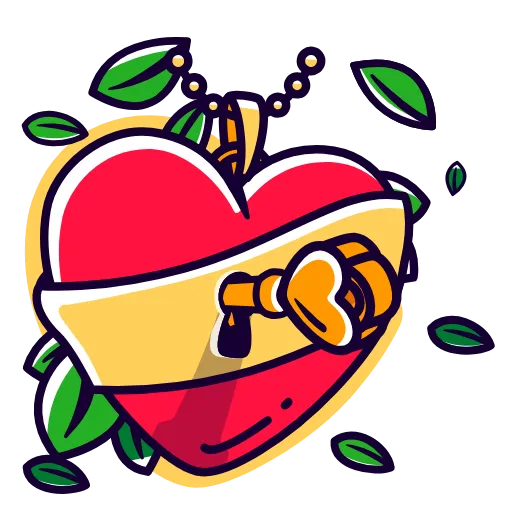 ❤️ Эмодзи «Cupid Charm» для Telegram