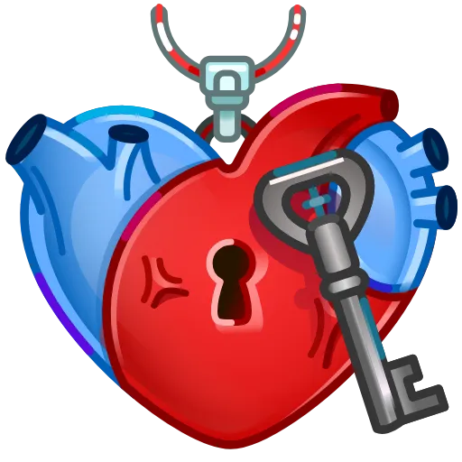 ❤️ Эмодзи «Cupid Charm» для Telegram